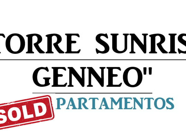 Torre sunrise Genneo - 4 apartamentos SOLD